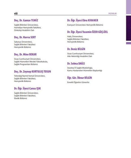 İç Hastalıkları ve Kadın Sağlığı Genişletilmiş ve Güncellenmiş 2. Baskı