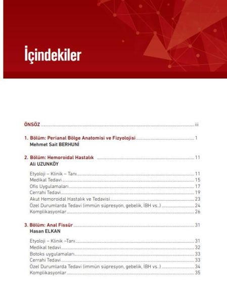 Benign Anorektal Hastalıklar