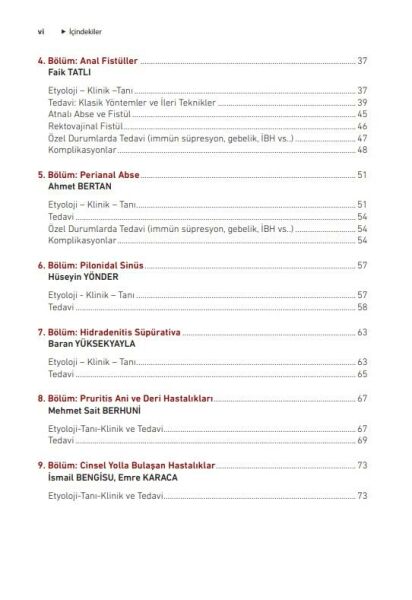 Benign Anorektal Hastalıklar