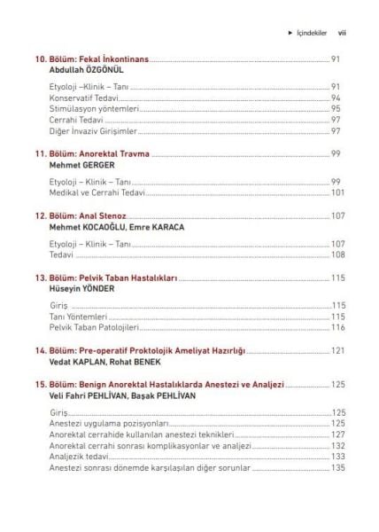 Benign Anorektal Hastalıklar