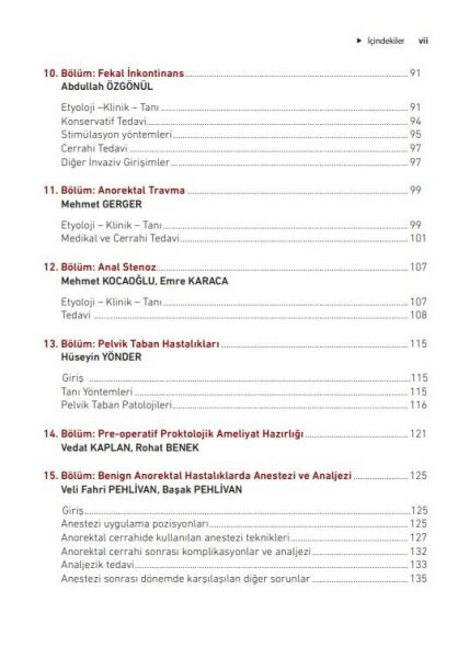 Benign Anorektal Hastalıklar