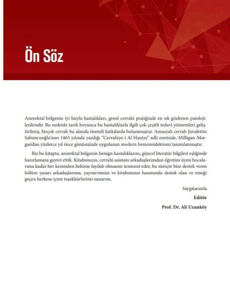 Benign Anorektal Hastalıklar