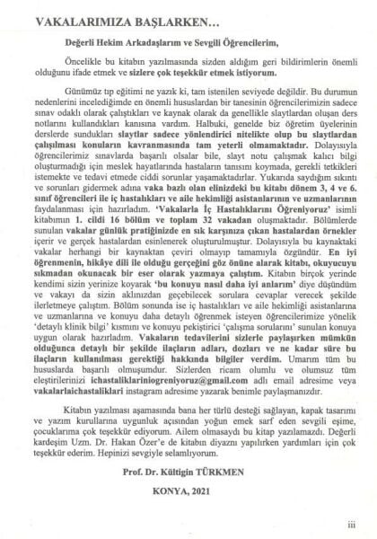 Vakalarla İç Hastalıklarını Öğreniyoruz Cilt: 1