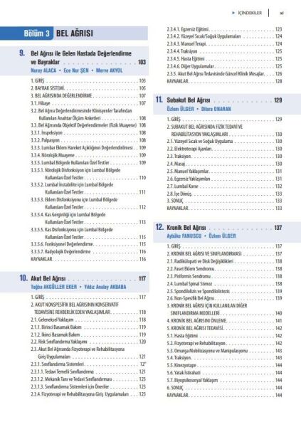 Bel Ağrısı ve Rehabilitasyonu