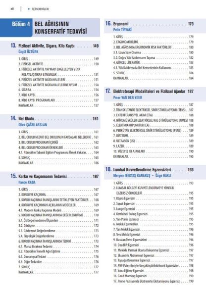 Bel Ağrısı ve Rehabilitasyonu