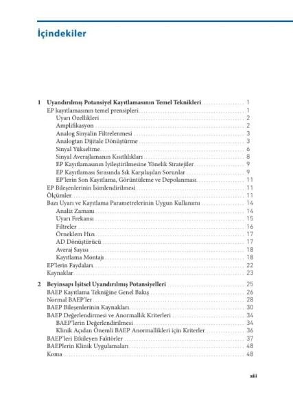 Klinik Uyandırılmış Potansiyeller (Resimli El Kitabı)