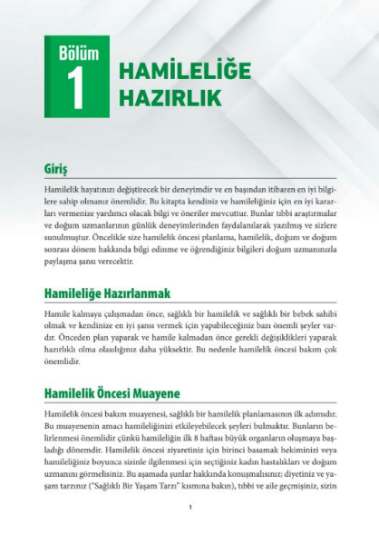 Adım Adım Hamilelik ve Doğum