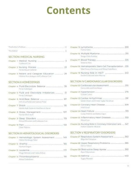 Medical Nursing: Assessment and Management of Health Problems