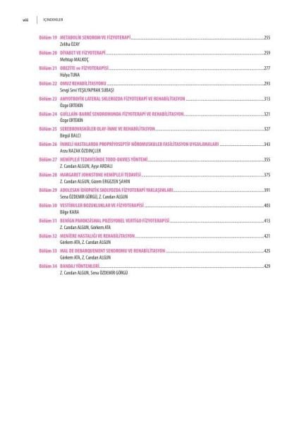 Fizyoterapi ve Rehabilitasyon