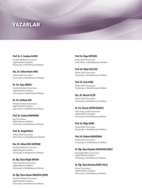 Fizyoterapi ve Rehabilitasyon