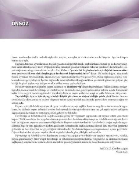 Fizyoterapi ve Rehabilitasyon