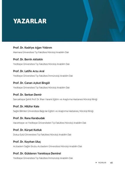 Nöroloji Ders Notları: Dönem-5