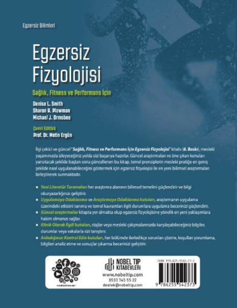Egzersiz Fizyolojisi Sağlık, Fitness ve Performans