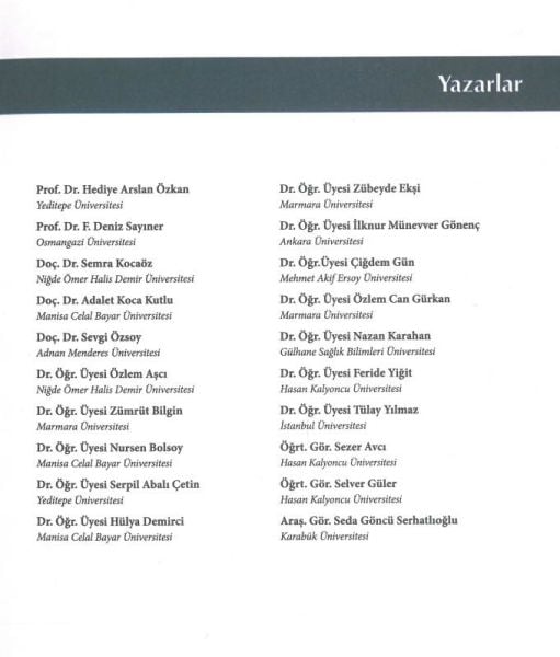 Hemşirelik ve Ebelik İçin Kadın Sağlığı ve Hastalıkları