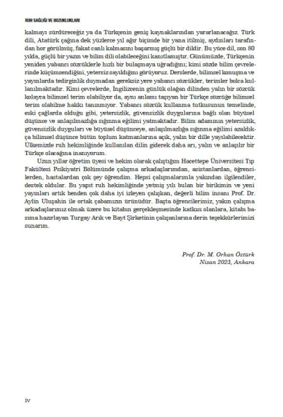 Ruh Sağlığı ve Bozuklukları