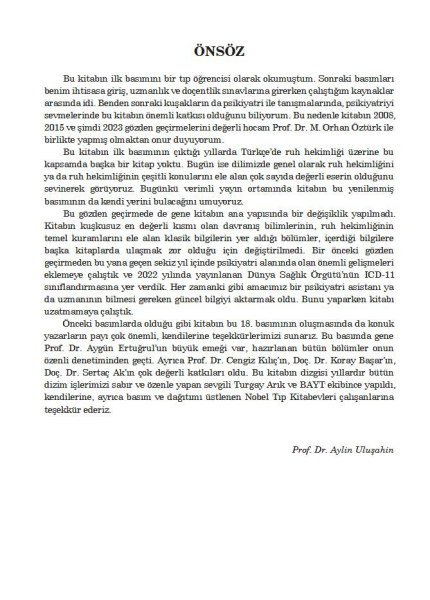 Ruh Sağlığı ve Bozuklukları