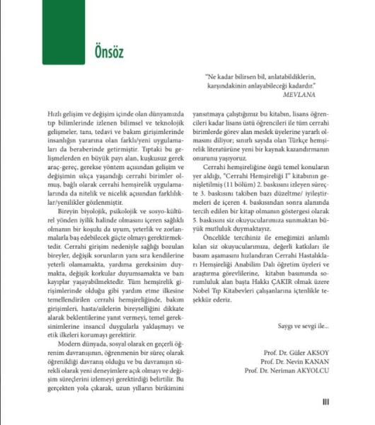 Cerrahi Hemşireliği I ( 5. Baskı )