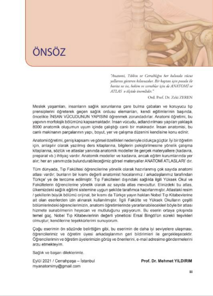 Sağlık Bilimlerinde Anatomi Atlası 6.Baskı