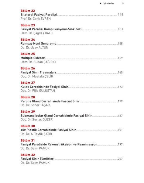 Fasiyal Sinir ve Büyülü Dünyası