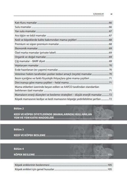 Pratik Kedi ve Köpek Besleme – Beslenme Hastalıkları (Genişletilmiş 3. Baskı)