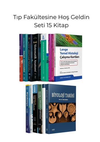 Tıp Fakültesi 1. Sınıf Hoş Geldin Seti -2 (15 Kitap)