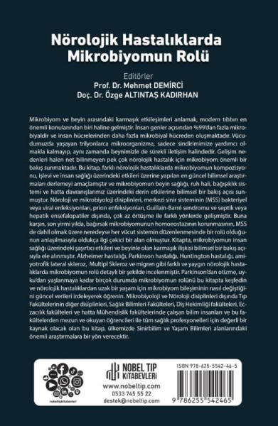 Nörolojik Hastalıklarda Mikrobiyomun Rolü