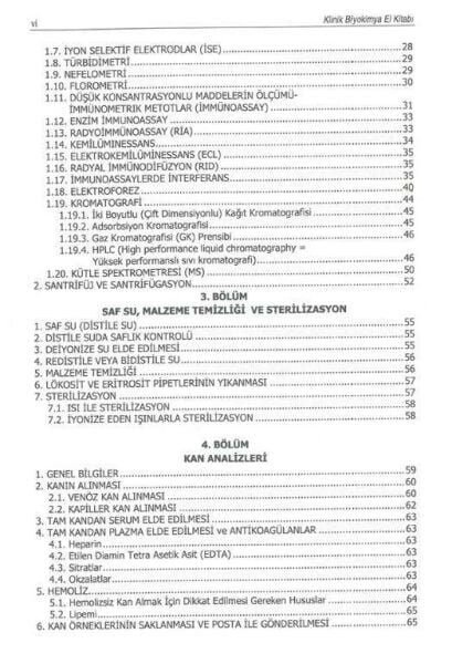 Klinik Biyokimya El Kitabı 3. Baskı