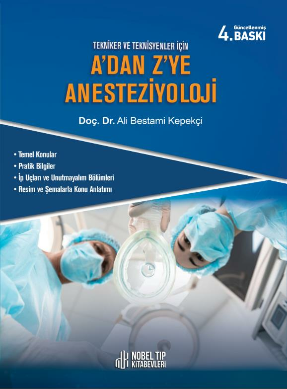Tekniker ve Teknisyenler için Adan Zye Anestezi.4.