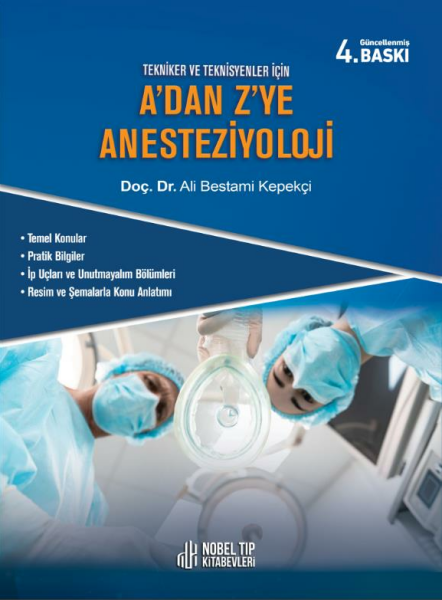 Tekniker ve Teknisyenler için Adan Zye Anestezi.4.