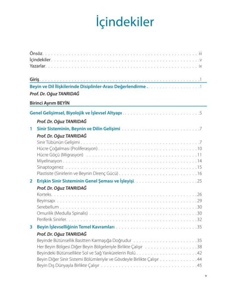 Nörobilim ve Dil-Konuşma Bozuklukları: Ortak Kavramlar ve Uygulamaları