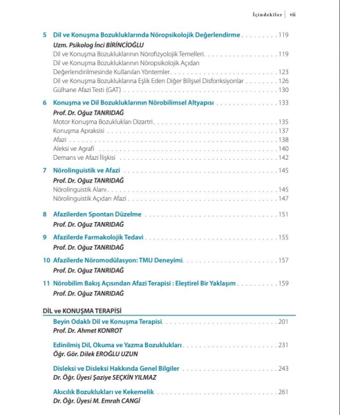 Nörobilim ve Dil-Konuşma Bozuklukları: Ortak Kavramlar ve Uygulamaları
