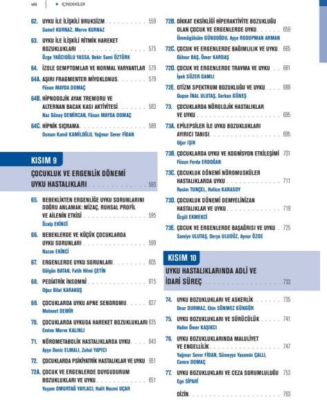 Bebeklikten Yetişkinliğe UYKU