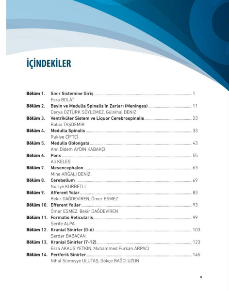 Klinik Yönleriyle Fonksiyonel Nöroanatomi