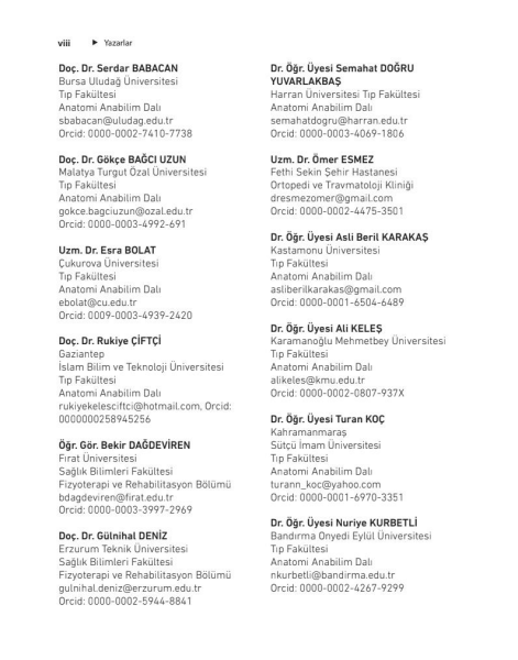 Klinik Yönleriyle Fonksiyonel Nöroanatomi