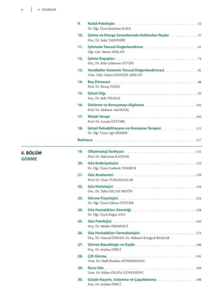 Temelden Kliniğe Duyu Sistemi