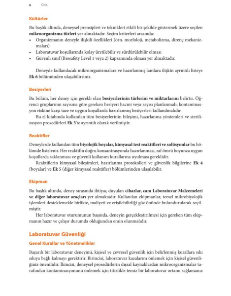 Mikrobiyoloji Laboratuvarı El Kitabı