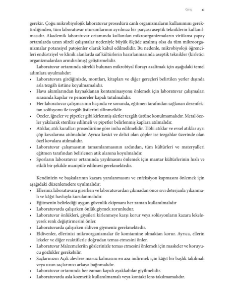 Mikrobiyoloji Laboratuvarı El Kitabı