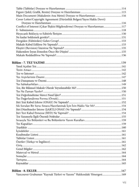 Bilimsel Makale ve Tez Yazımı 8.Baskı