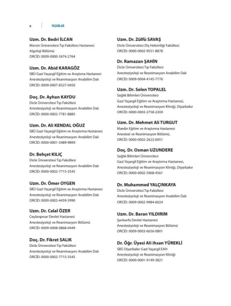 Postoperatif Ağrı Yönetiminde Fasyal Plan Blokları