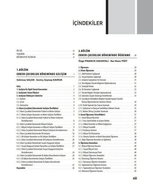 Erken Çocukluk Eğitimi Kuramdan Uygulamaya