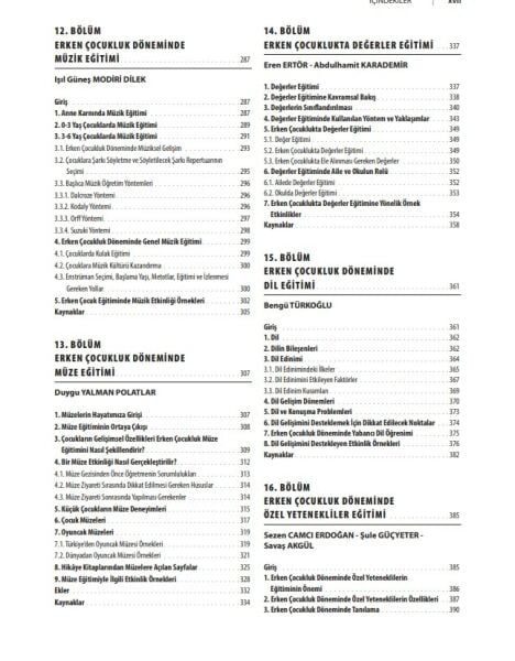 Erken Çocukluk Eğitimi Kuramdan Uygulamaya