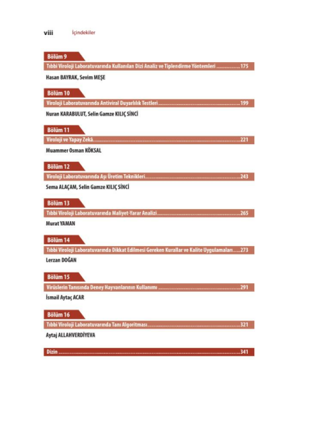 Tıbbi Viroloji Laboratuvar Uygulamaları