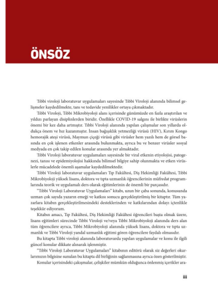 Tıbbi Viroloji Laboratuvar Uygulamaları