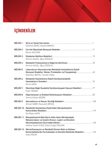 Laboratuvar Hayvanlarında Metabolik