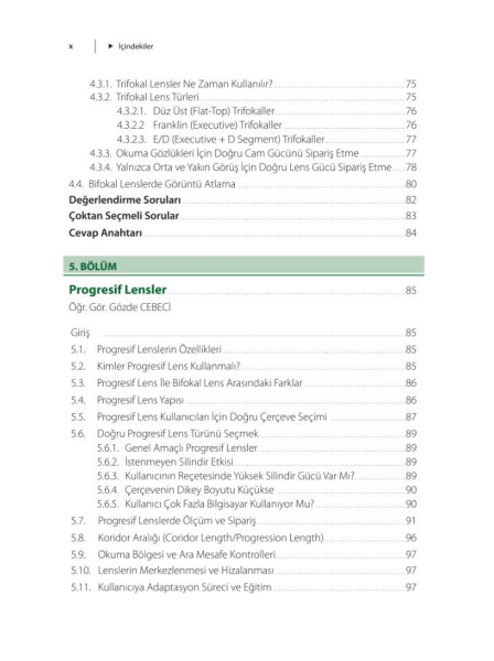 Optisyenlik Prog.için Optik ve Optisyen.2.Baskı