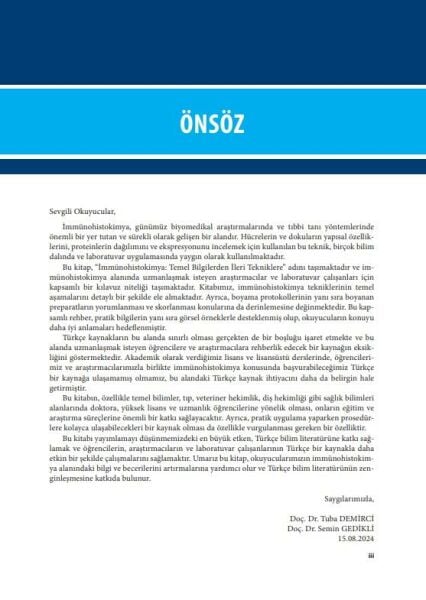 İmmünohistokimya Temel Bilgilerden İleri Tekniklere