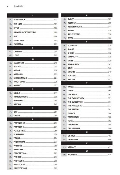 Girişimsel Kardiyolojiye Yön Veren Klinik Araştırmalar