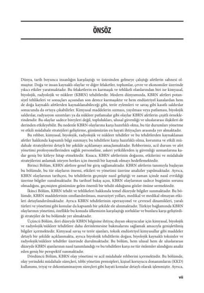 Kimyasal, Biyolojik, Radyolojik, Nükleer (KBRN) Afetlere Hazırlık Rehberi