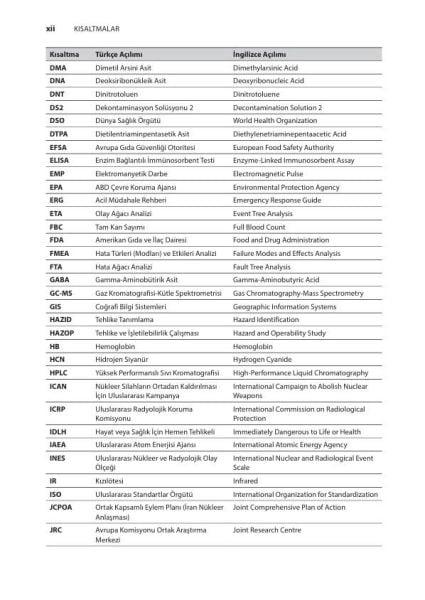 Kimyasal, Biyolojik, Radyolojik, Nükleer (KBRN) Afetlere Hazırlık Rehberi