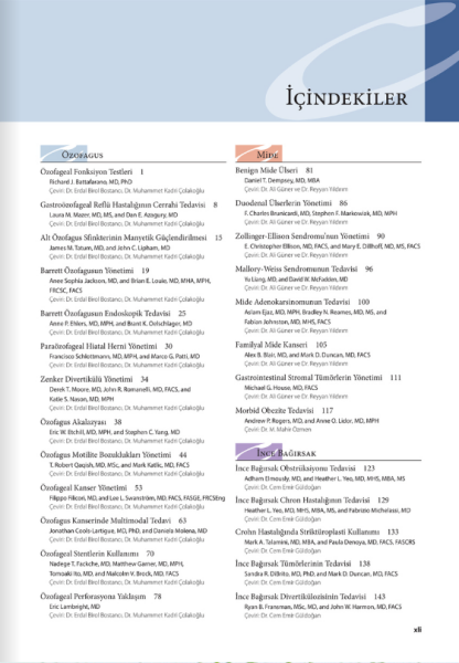 Güncel Cerrahi Tedavi (Current Serisi)